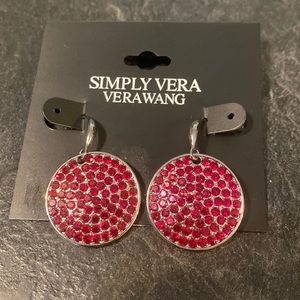 🆕 SIMPLY VERA VERA WANG Red Earrings